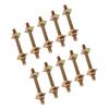 10 Set Countertop Fasteners Countertop Flip Connectors Rust Resistant Connectors for Furniture & Bed Frame Connections