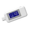 Тестер USB-зарядного устройства с цифровым дисплеем постоянного тока, вольтметр, амперметр для телефонов, USB C, мониторинг зарядки ноутбука