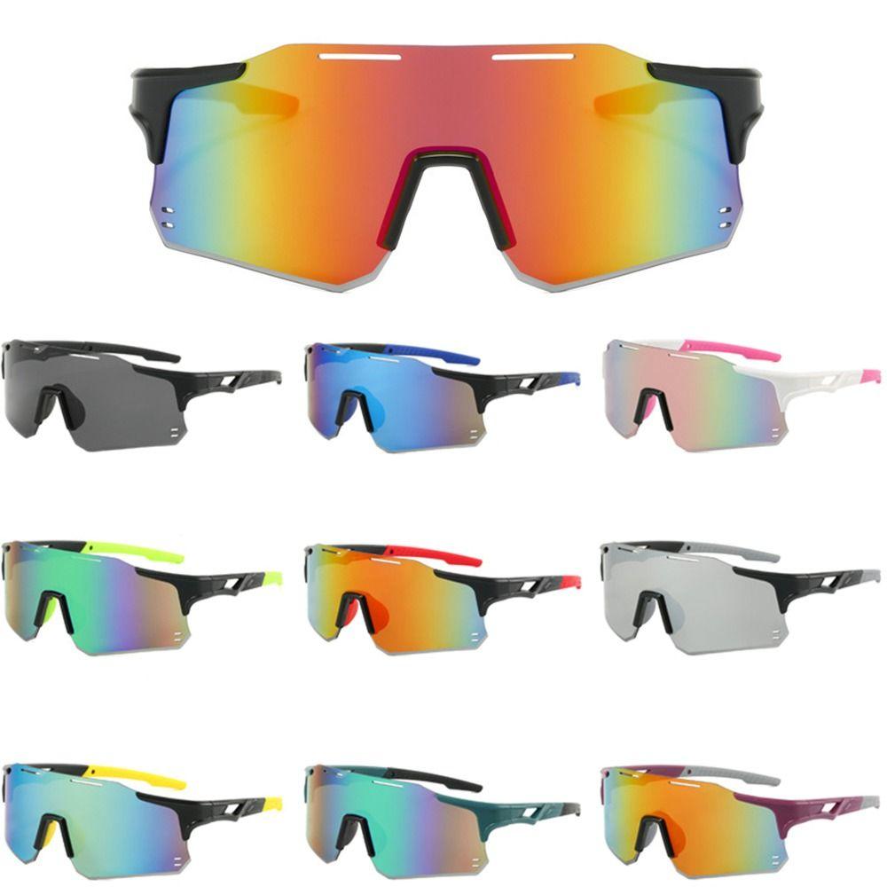 UV Protection Sports Sunglasses Color Change Cycling Goggles Wide Field Biking Eyewear Unisex