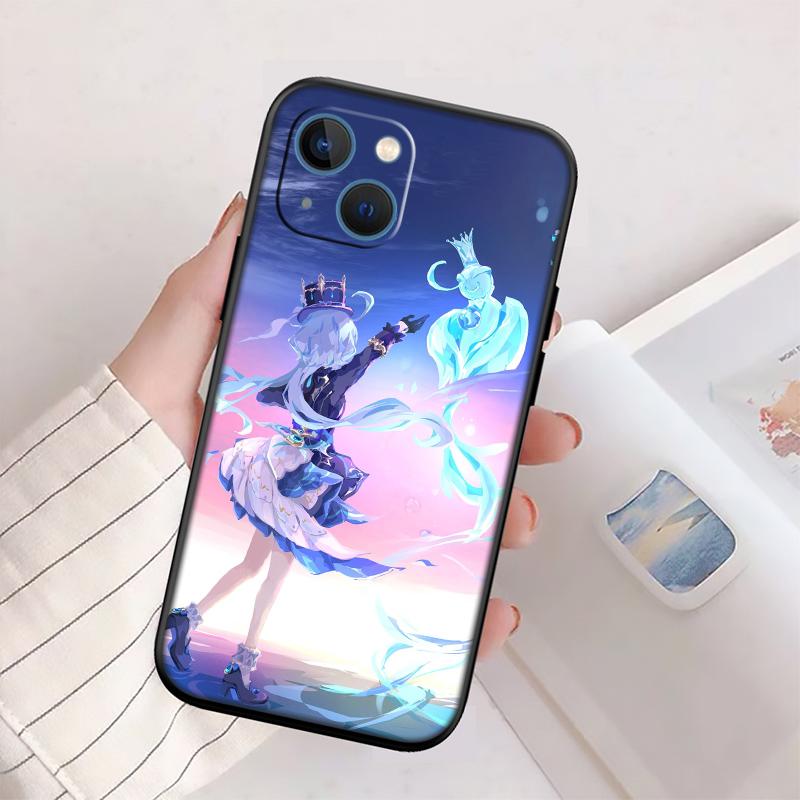 Новый премиальный чехол для телефона Genshin Impact для Xiaomi Poco C40 C50 C51 C55 C65 C71 C75 F3 F5 F6 F7 M2 M3 Pro Ultra
