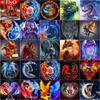 5D Diamond Painting Dragon Picture Of Rhinestone Diamond Embroidery Animal Full Square Round Handicraft Decor For Home