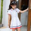 Girls Princess Dress Cotton Cartoon Casual Kids Over 4 Years Old