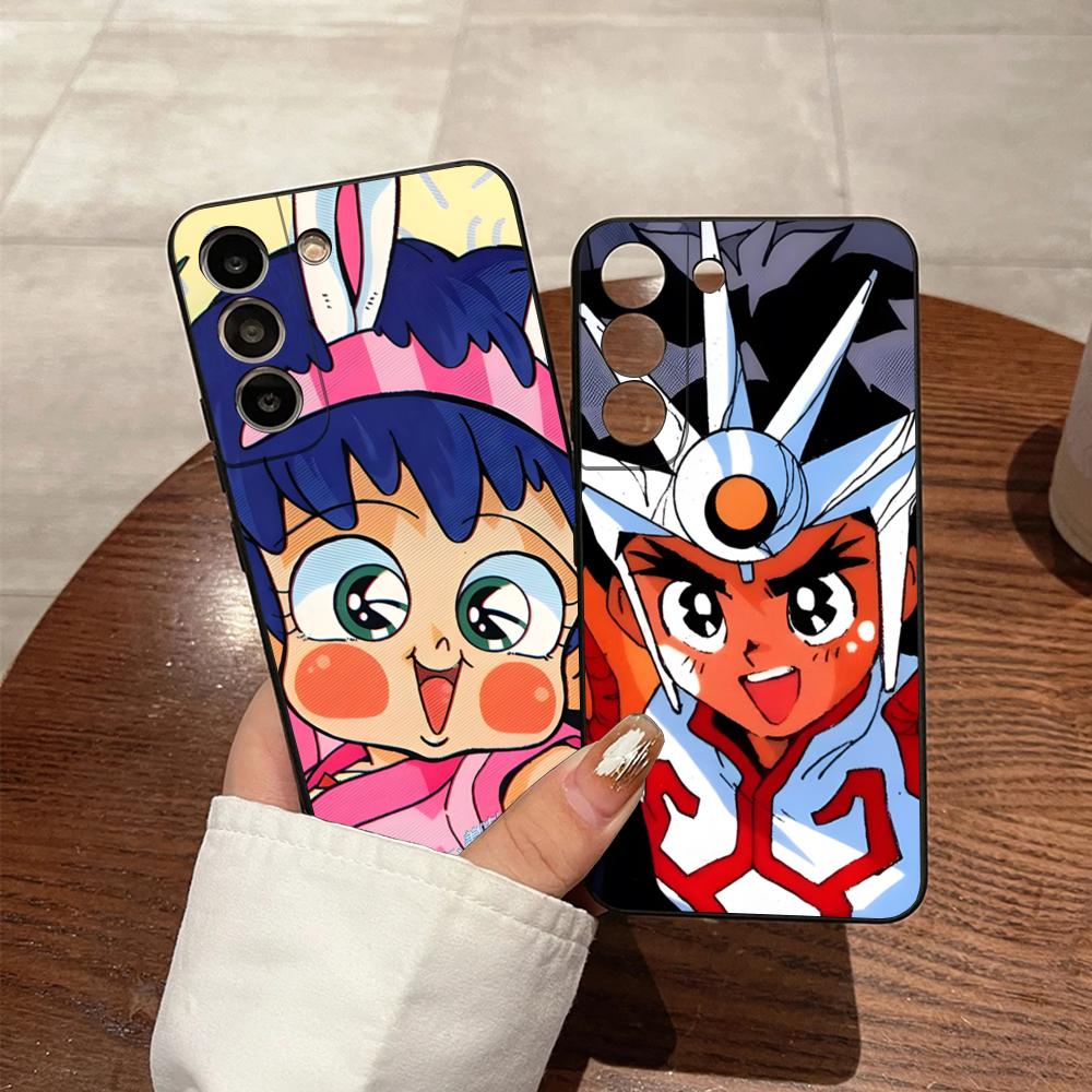 Чехол для телефона Anime M-Mado K-King Granzort для S25 Ultra Samsung S24 Fe S23 S22 S20 S21 Plus A54 A34 A53 A16 Задняя крышка