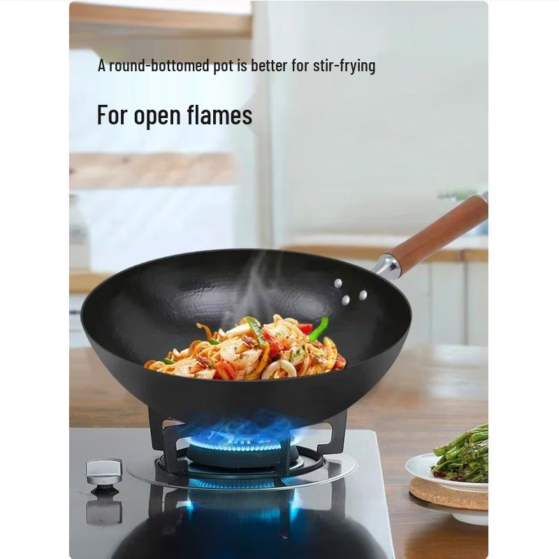 COOKER KING Ручная ковка Чугунный вок