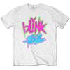 Blink-182 Неоновый Логотип Официальная Детская Футболка Мальчики Дети