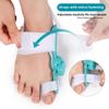 Adjustable Bunion Corrector Toe Separator Hallux Valgus Relief Toe Corrector Straightener Finger Correction Orthopedic Pedicure