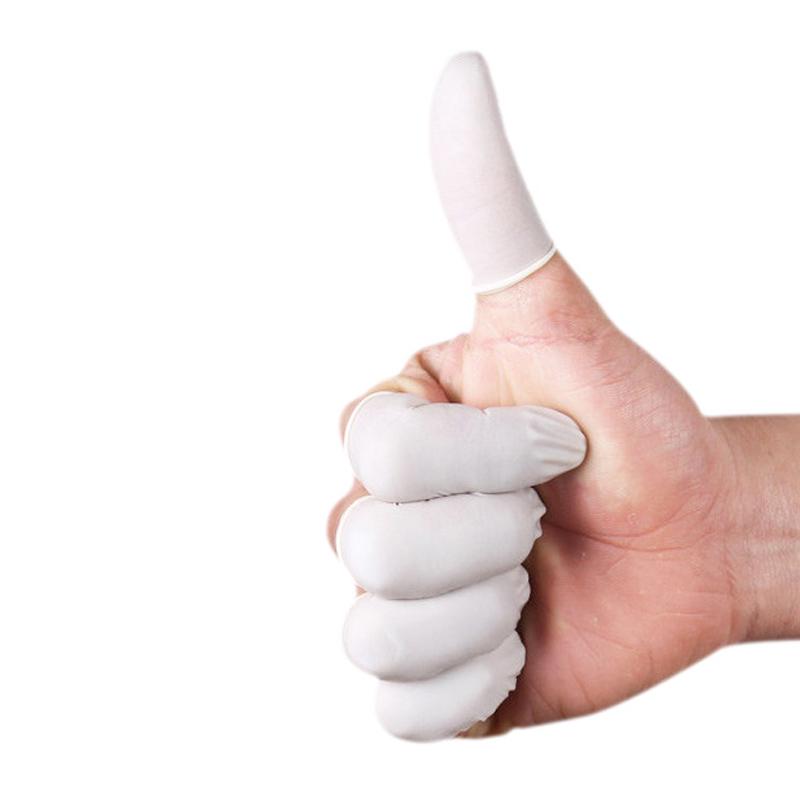 Белые высококачественные 10 шт./упак. горячая распродажа новый стиль эластичные латексные защитные регулируемые одноразовые силиконовые перчатки ювелирные аксессуары