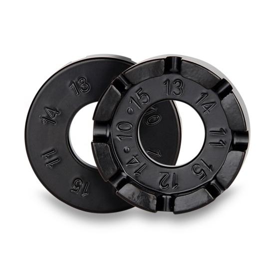 Ключ для регулировки спиц велосипеда Круглый 8 пазов Сталь высокой твердости Мини Ключ для ремонта спиц дорожного велосипеда Велоаксессуары