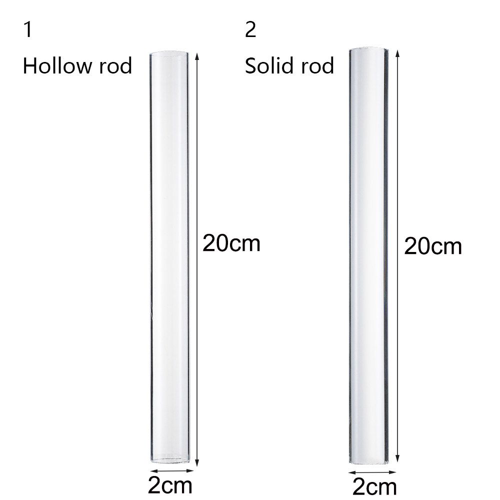 Shaping Cylindrical Sticks DiyCraft Acrylic Rod Pottery Tools Transparent Clay Roller