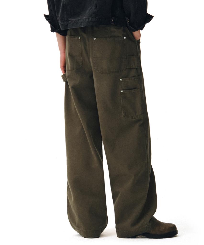 DECET Painter Wide Pants Dcpt070Olive