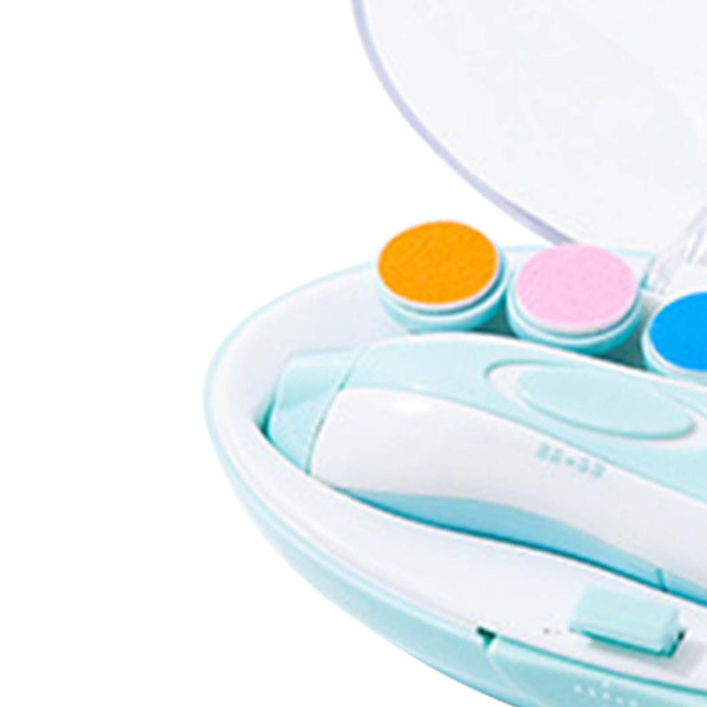 6 в 1 электрический детский триммер для ногтей беспроводной малошумный портативный электрический кусачки для ногтей для младенцев Sky