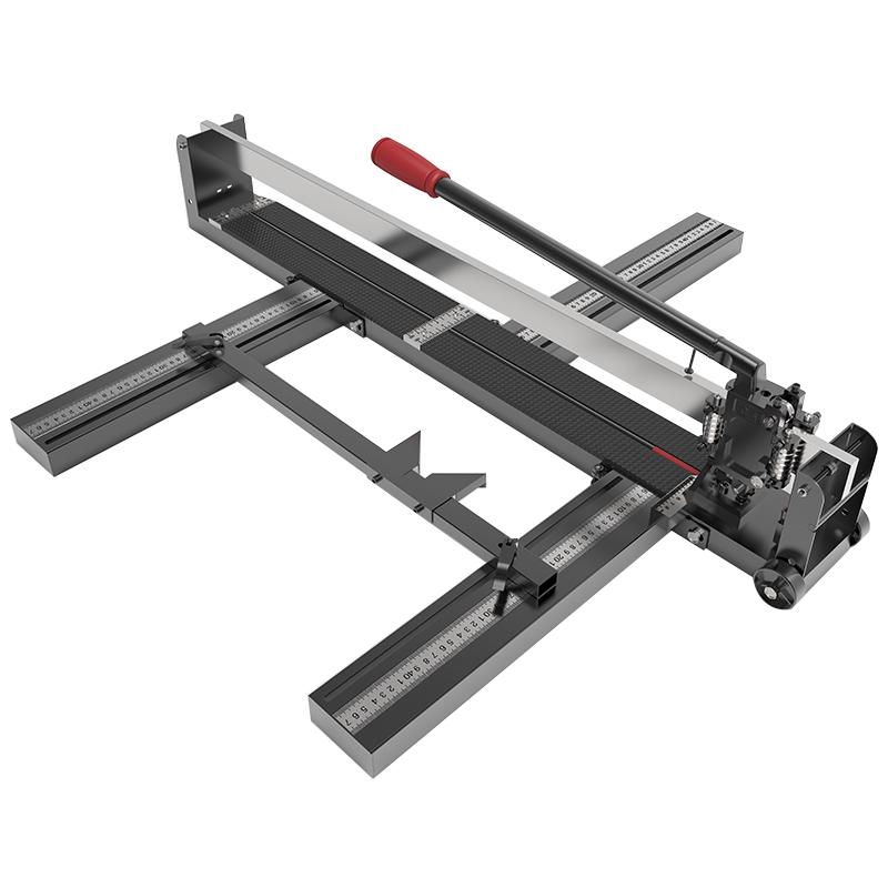 Manual Push Tile Cutter with Laser Precision for Ceramic and Floor Tiles