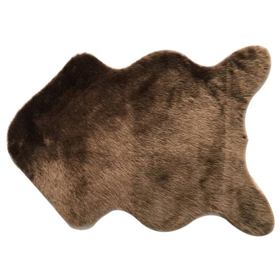 Натуральная форма из овчины, мягкий дверной коврик, напольный коврик, ковер, диван, домашний декор