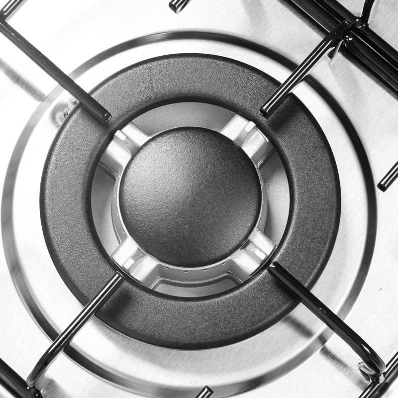 3,3 кВт/1,75 кВт Панель из нержавеющей стали Газовая плита Кухонный прибор для приготовления пищи Посуда Газовая плита Бытовая встраиваемая плита