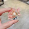 Elegant Delicate High-End Peony Flower Pearl Enamel Brooch  Luxury Clothing Accessories Coat Pins Corsage Holiday Gifts