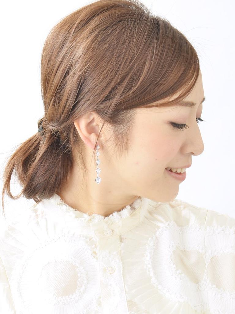 VINGTAINE Длинные серьги с 5 кубическими циркониями, подвески из CZ, серебристые [Vintaine] P2-43-E-S