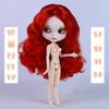 ICY DBS Кукла Блайз Шарнирное тело 30 см BJD Игрушка Белое глянцевое лицо и матовое лицо с дополнительными руками AB и панелью 1/6 DIY Модная кукла