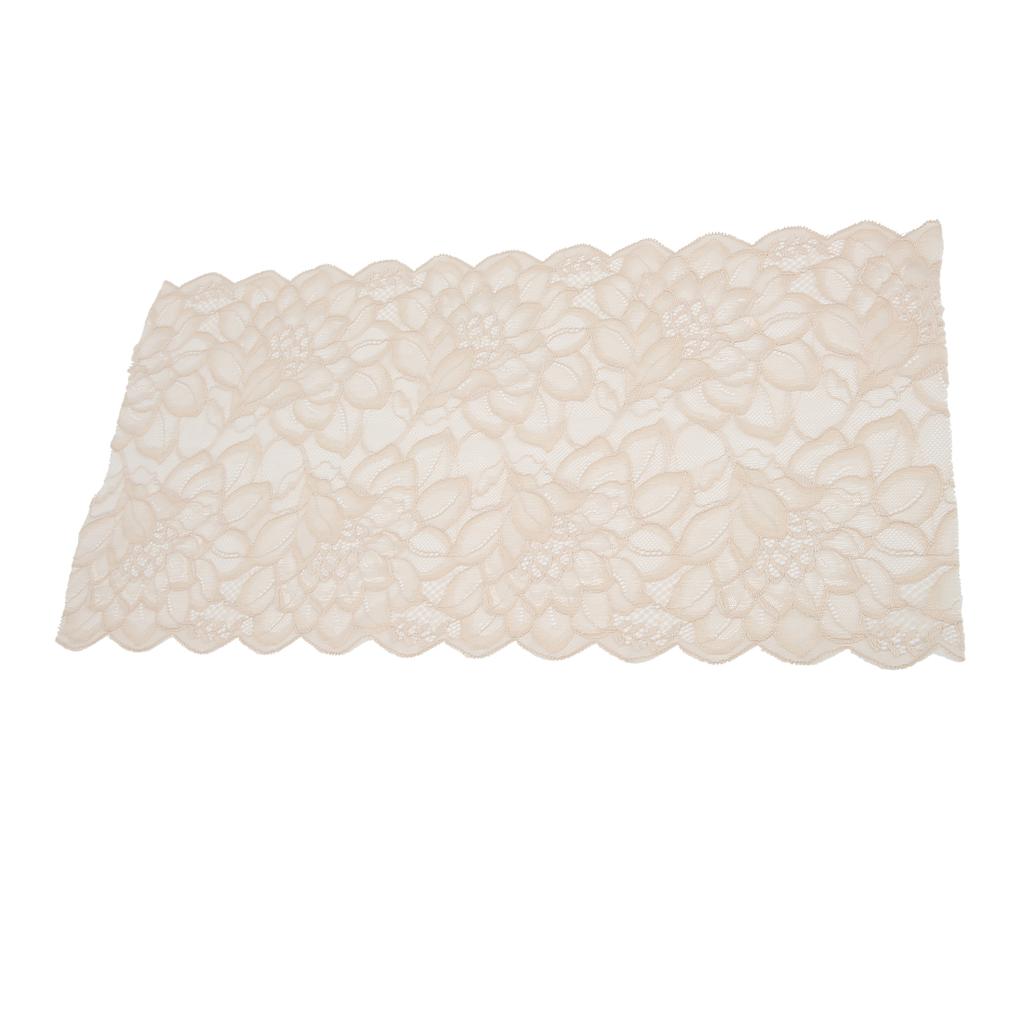 Кружевная лента 10 ярдов, ширина 23 см, декоративная элегантная кружевная отделка для упаковки подарков, свадебной одежды
