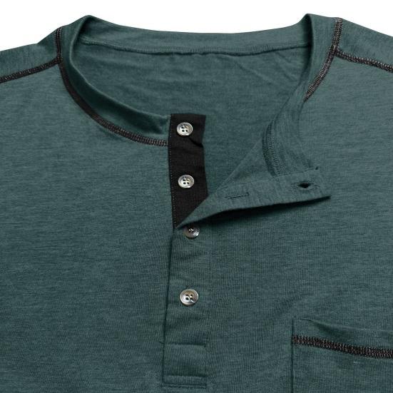 Мужская футболка с нагрудным карманом, круглым вырезом, воротником на пуговицах, короткими рукавами, повседневная летняя футболка для дома, спортзала, уличной одежды