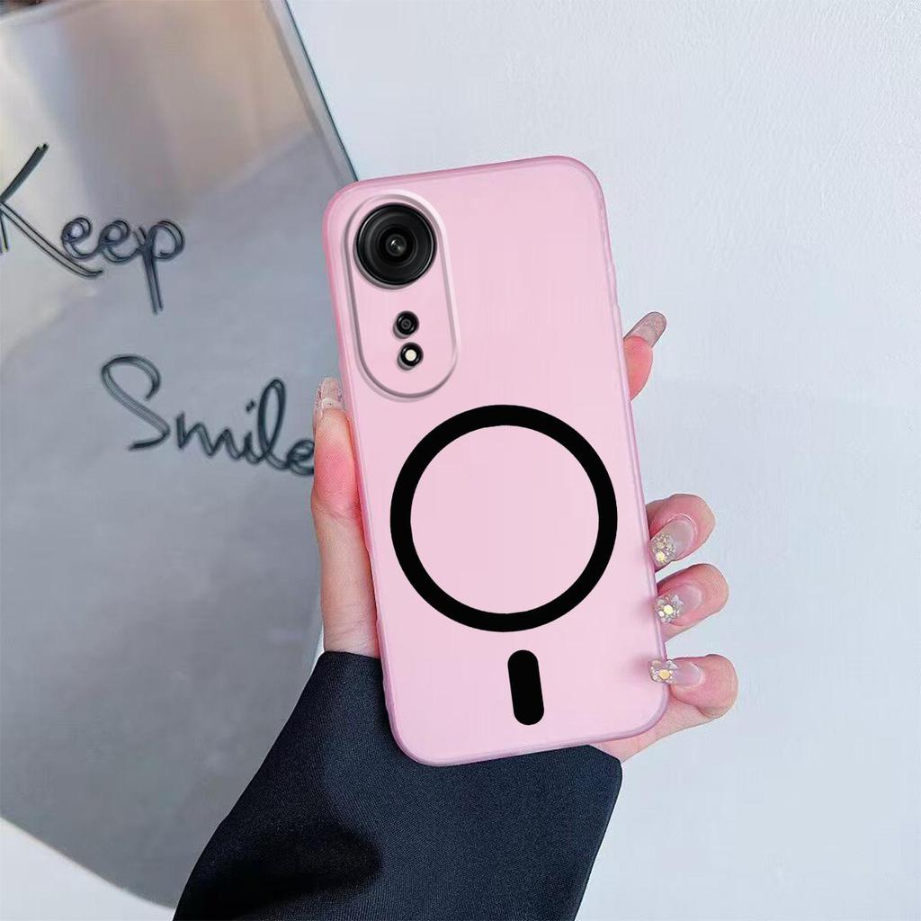 Чехол для OPPO Reno8 T 5G Премиальный Магнитный Матовый Защитный Чехол для Телефона