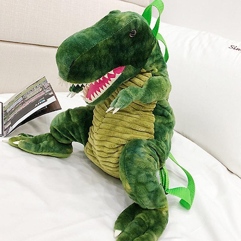 Simulation Dinosaur Backpack Cute Animal Cartoon Plush School Bag Children Toy Kid Gift