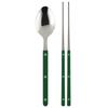 Parve 1 Person Cutlery Set, Green, Spoon + Chopsticks, 1 Set, Korean Popular Tableware