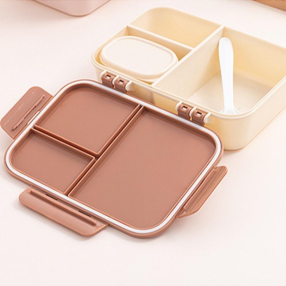 Plastic Lunch Container Leak-Proof Lunchable Snack Containers School Kids Office Worker