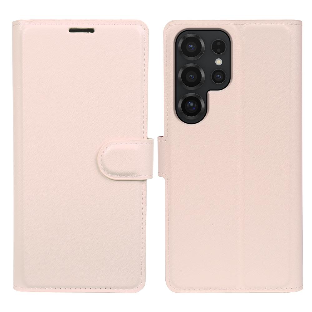 For Samsung Galaxy S25 Ultra Stand Case Biobased Eco-Friendly RPET RPVB Slim Phone Cover with Wallet