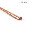 2 Pcs/Lot Wool Weaving Crochet Hook Bamboo Knitting Needle Single-end For Sweater