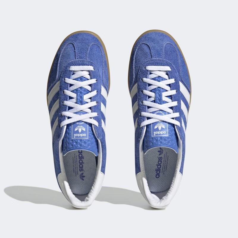 Adidas Women's Trefoil Series GAZELLE INDOOR W Low-Top Casual Shoes HQ8717 Blue
