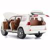 Lexus 570 Off-Road в масштабе 1/24, модель роскошного внедорожника, игрушечный автомобиль из цинкового сплава со звуком и светом для детей, подарок для мальчиков и девочек
