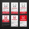Cvuxn1 Новый JDM Стикер Для Mugen Power Civic Accords CRV Odyssy Hrv Jazz CBR VTEC VFR Лобовое Стекло Автомобиля Электростатическая Пленка