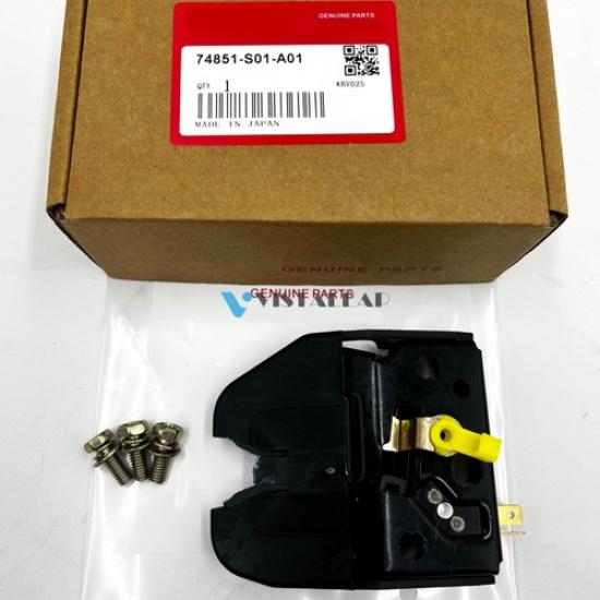 Новая 74851-S01-A01 Ручка открытия замка защелки крышки багажника для Honda Civic 1996-2000