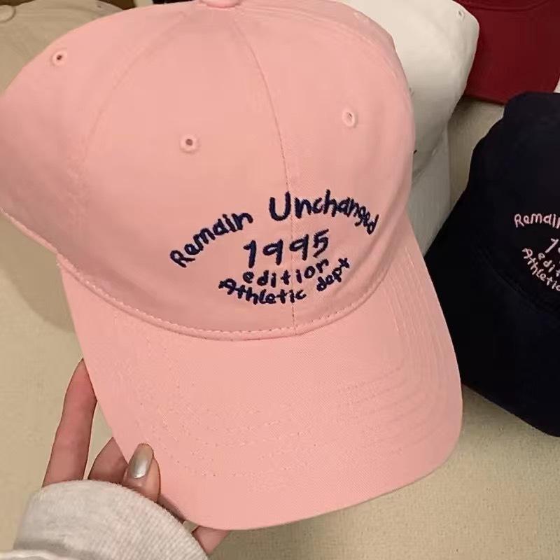 Baseball Cap Women New Summer Solid Embroidery Letter Sunhat Men Unisex-Teens Cotton Snapback Caps Fashion Hip Hop Spring Hat