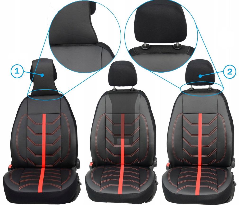 Seat protection mat for DACIA DOKKER PROCOMFORT 2 pcs