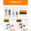 4/8PCS Wardrobe Shelf Studs Pegs Metal Shelves Bracket Wine Cabinet Glass Plate Fixed Holder Furniture Hardware Accessories