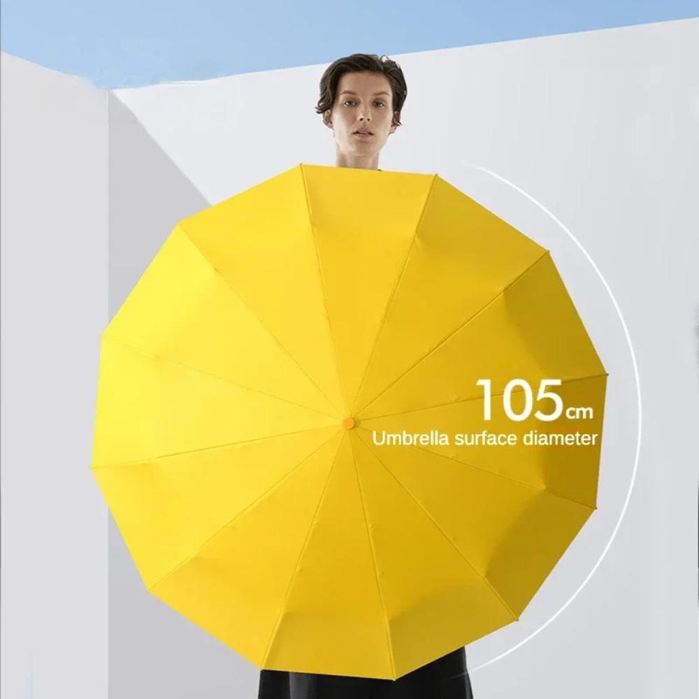 Strong Windproof Automatic Umbrella 72 Bone Sunshade Large Size Uv Protection Folding Men's Umbrella Rain Umbrellas for Women