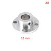 3/4/5/6/7/8/10/11/12Mm Rigid Flange Coupling Motor Guide Shaft Coupler