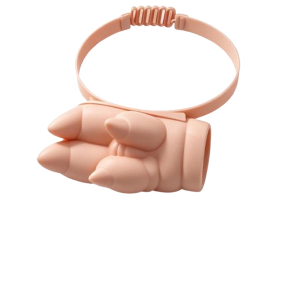 3D Printing 3D Printing Pig Trotter Cap Adjustable Hand Sun Visor Headband Outdoor Activities