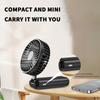 Handheld Mini Fan Portable Neck Rechargeable Usb Fan Desktop Folding Outdoor Multi-purpose Fan