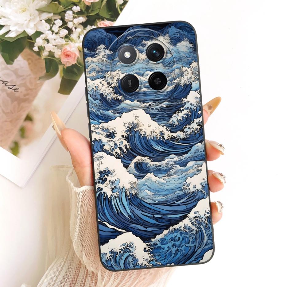 For Honor Magic7 Lite Case HonorX9C Cute Rabbit Cartoon Painted Cover Soft TPU Phone Case For Honor X9C Smart Magic 7 Lite Shell