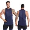 Летняя мужская свободная спортивная майка, быстросохнущая майка для фитнеса, для спортзала, тренировок, бега, баскетбола, рубашка