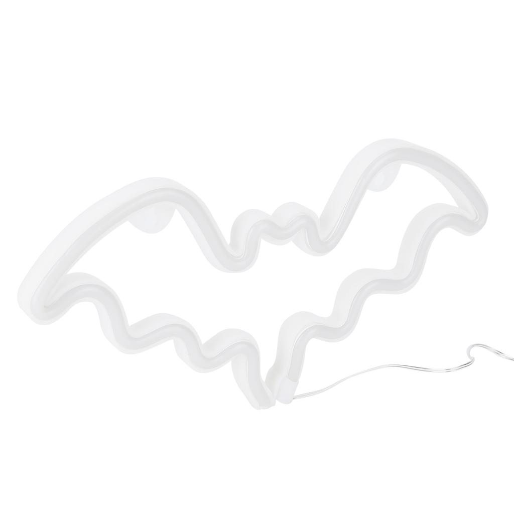 LED Neon Light Innovative Bat Shape Neon Sign Lamp for Holiday Christmas Party Decorations