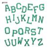 Mixed Iron-on Embroidery Alphabet Patch Garment Applique Clothing Stickers Letters Patches