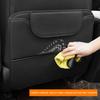 PU Leather Car Anti-kick Pad Auto Seat Back Organizer Storage Bag Car Backseat Anti Scratch Protector Pads With Cover