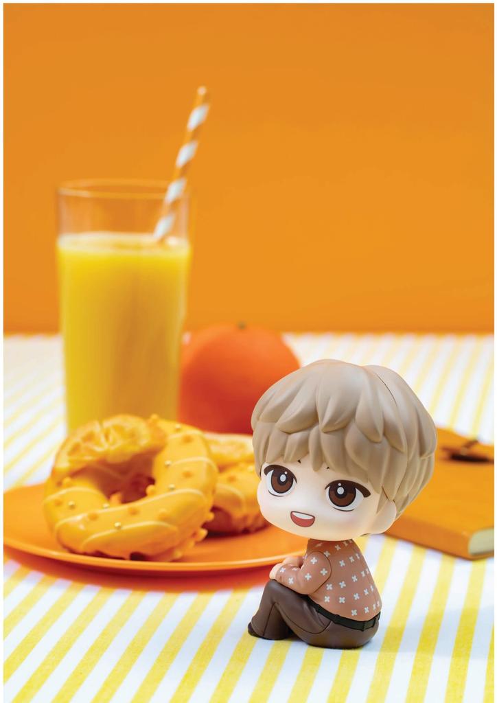 Фигурка Рукаппу TinyTAN Dynamite полноцветная 10 см BTS ver.Джин прибл.