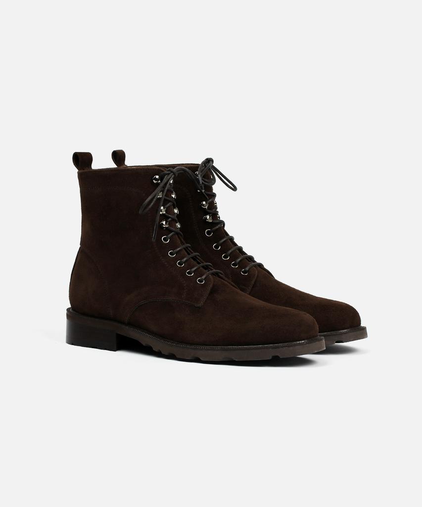 Custommood Tricker Suede Worker Boots (Choco)