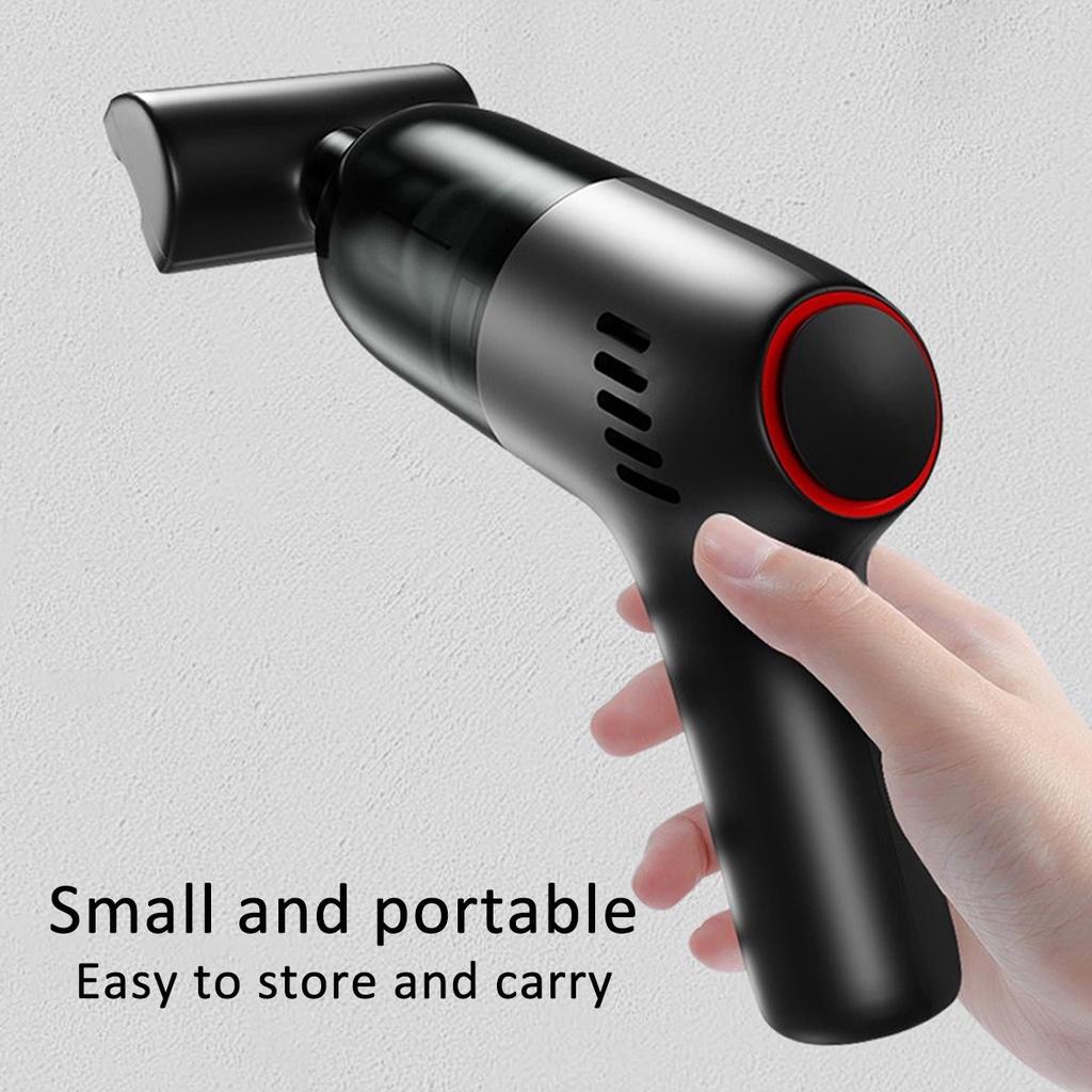 DC 7.4V 120W 9000Pa Wireless Car Vacuum Cleaner Cordless Handheld Auto Vacuum Home & Car Dual Use Mini Vacuum Cleaner Rechargeable