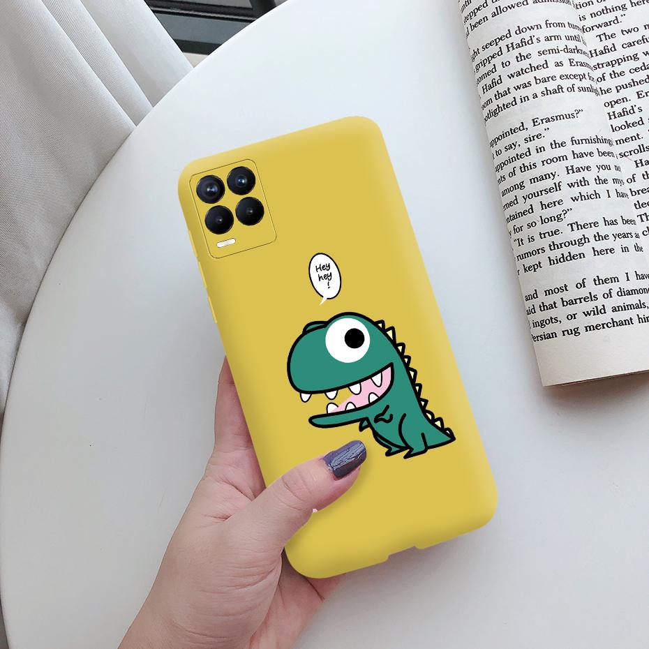 Чехол для Oppo Realme 8 Pro Милый Расписной ТПУ Силикон Ударопрочный Мягкий Задняя Крышка Телефона для Realme 8 Pro Глобальная Версия 6.4" Чехол