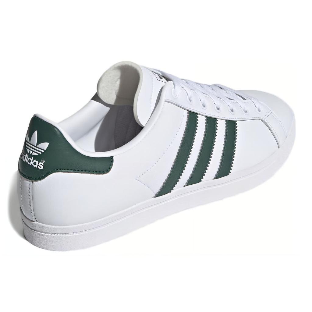 Adidas Coast Star White Collegiate Green Unisex Sneakers Cloud-White EE9949
